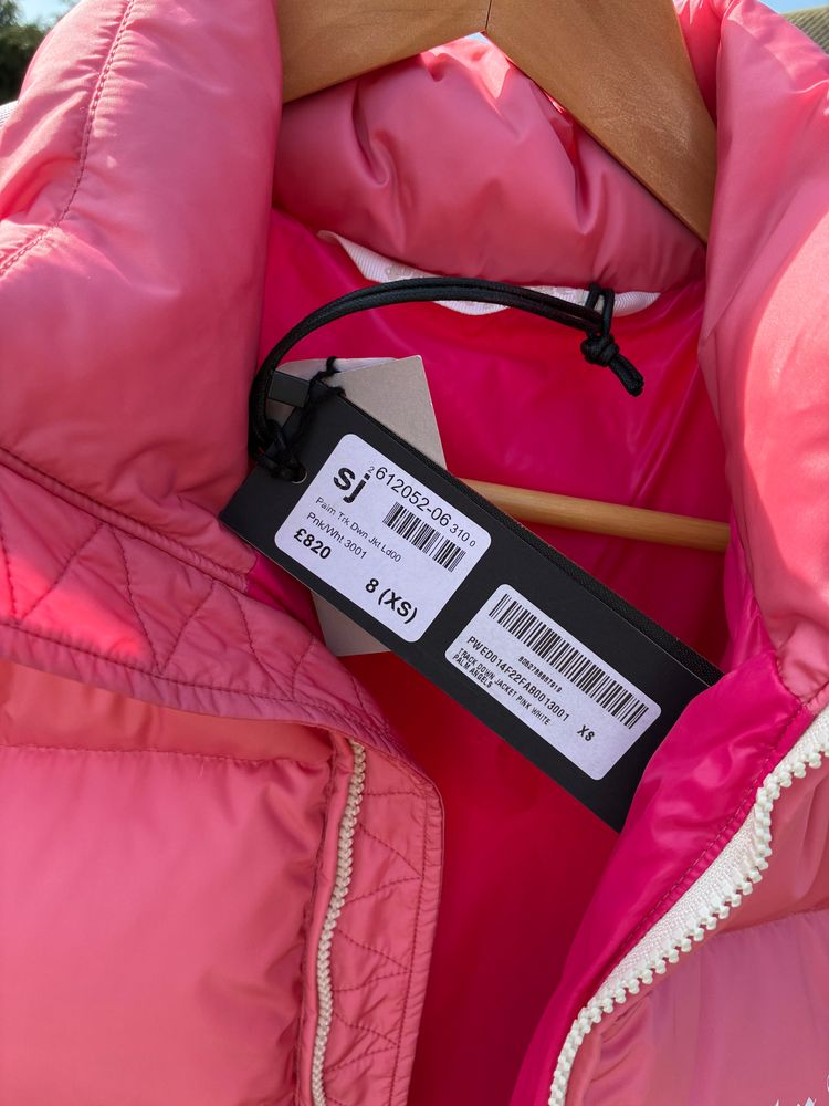 Palm Angels Pink Puffer Jacket image 3