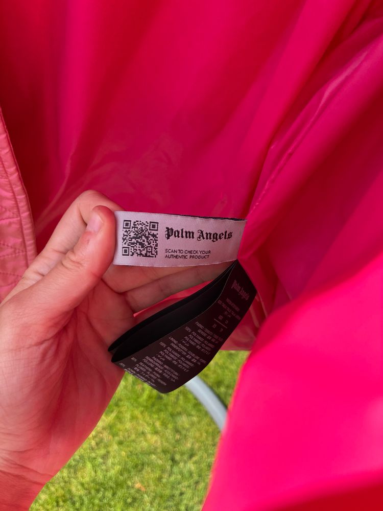 Palm Angels Pink Puffer Jacket image 5