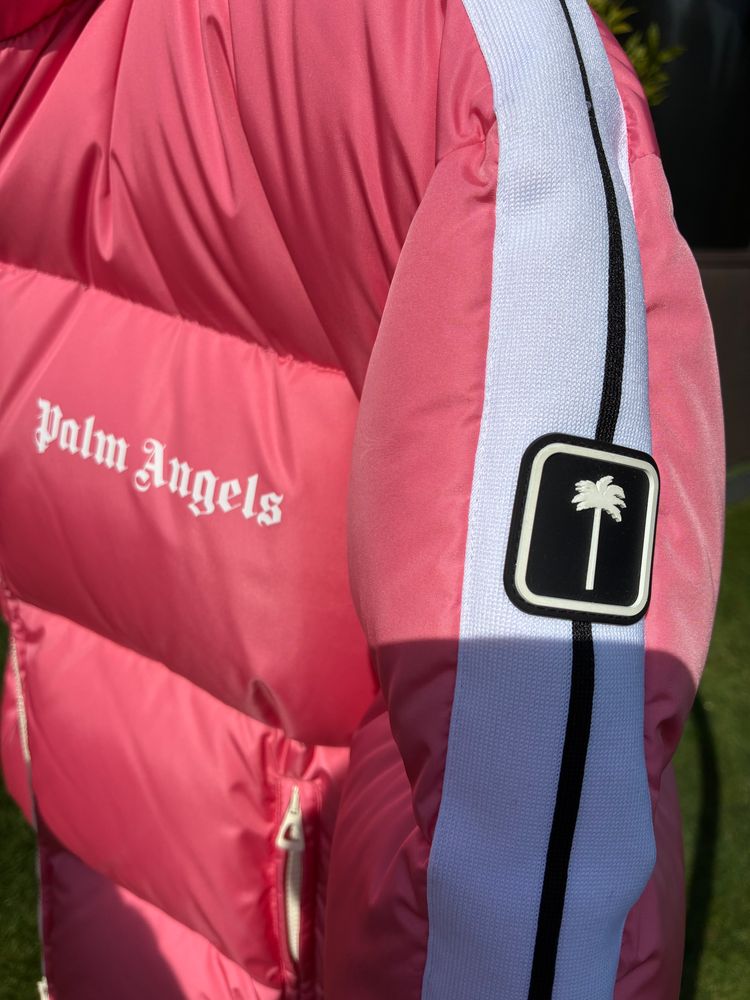 Palm Angels Pink Puffer Jacket image 2