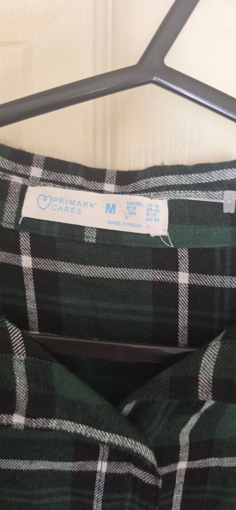 Green And Black Checkered Shirt image 2