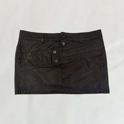 Diesel leather skirt
