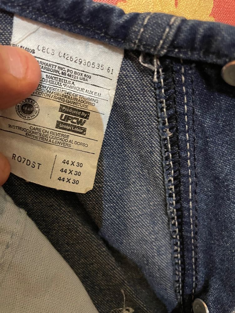 Carhartt Denim Overalls obraz 3