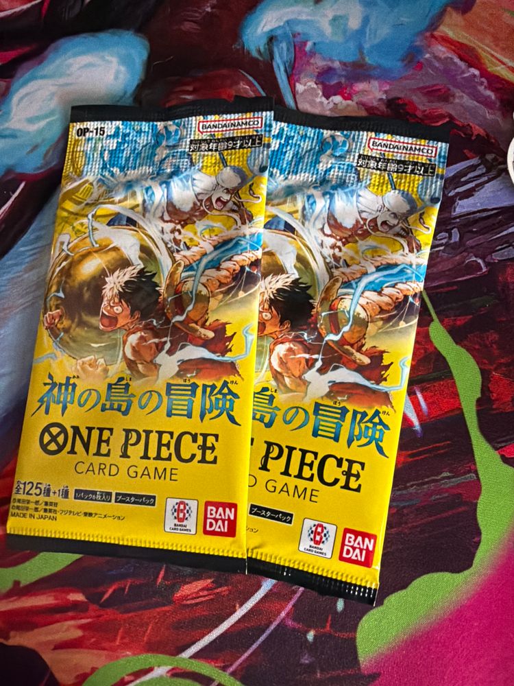 2 One Piece Card Game Booster Packs