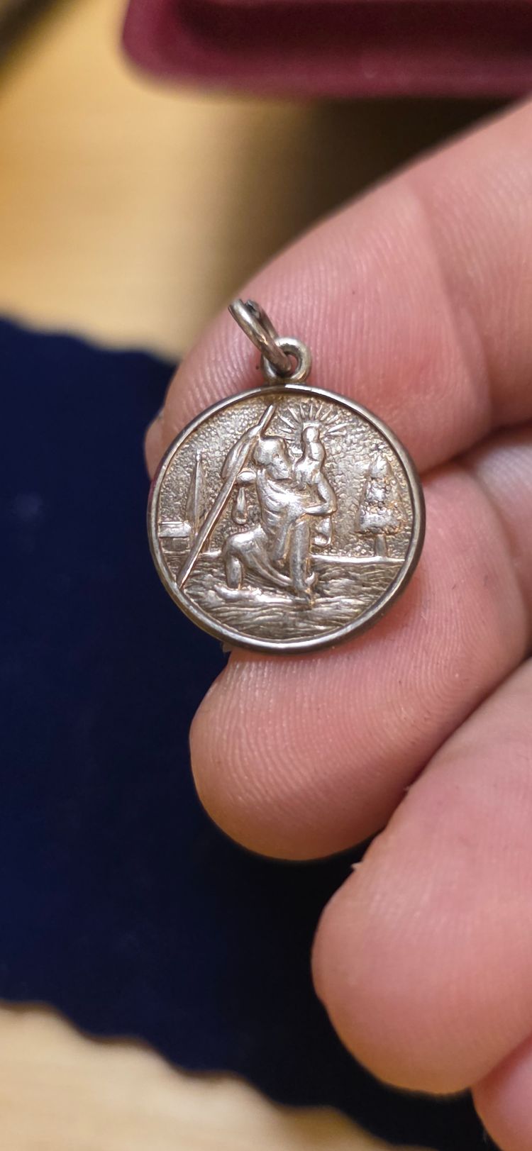 £15, Silver Religious Pendant Charm 925 sterling silver  image 5
