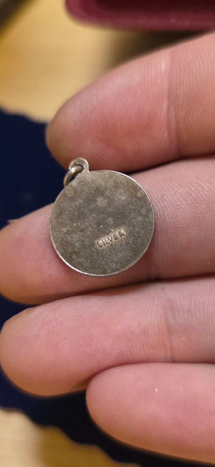 £15, Silver Religious Pendant Charm 925 sterling silver  image 6