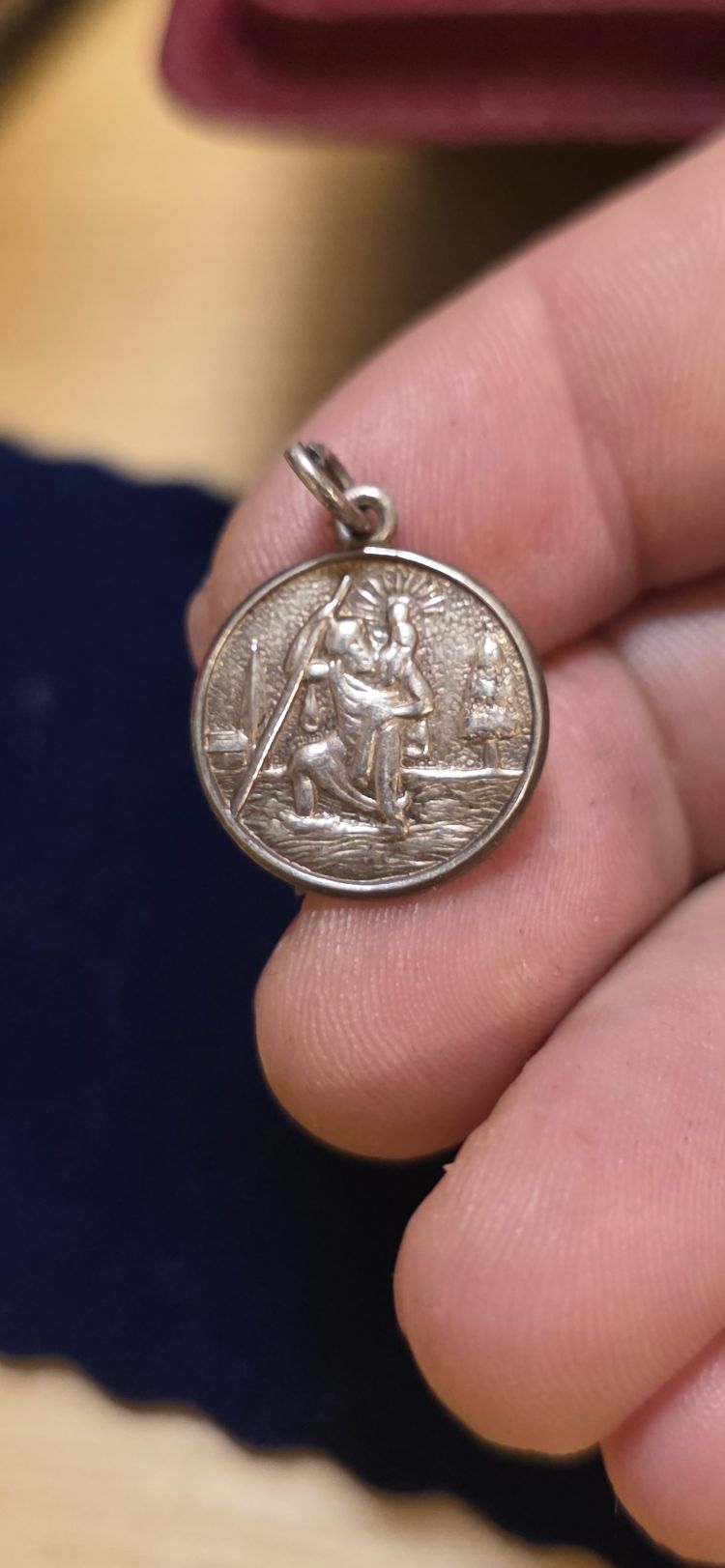 £15, Silver Religious Pendant Charm 925 sterling silver  image 4