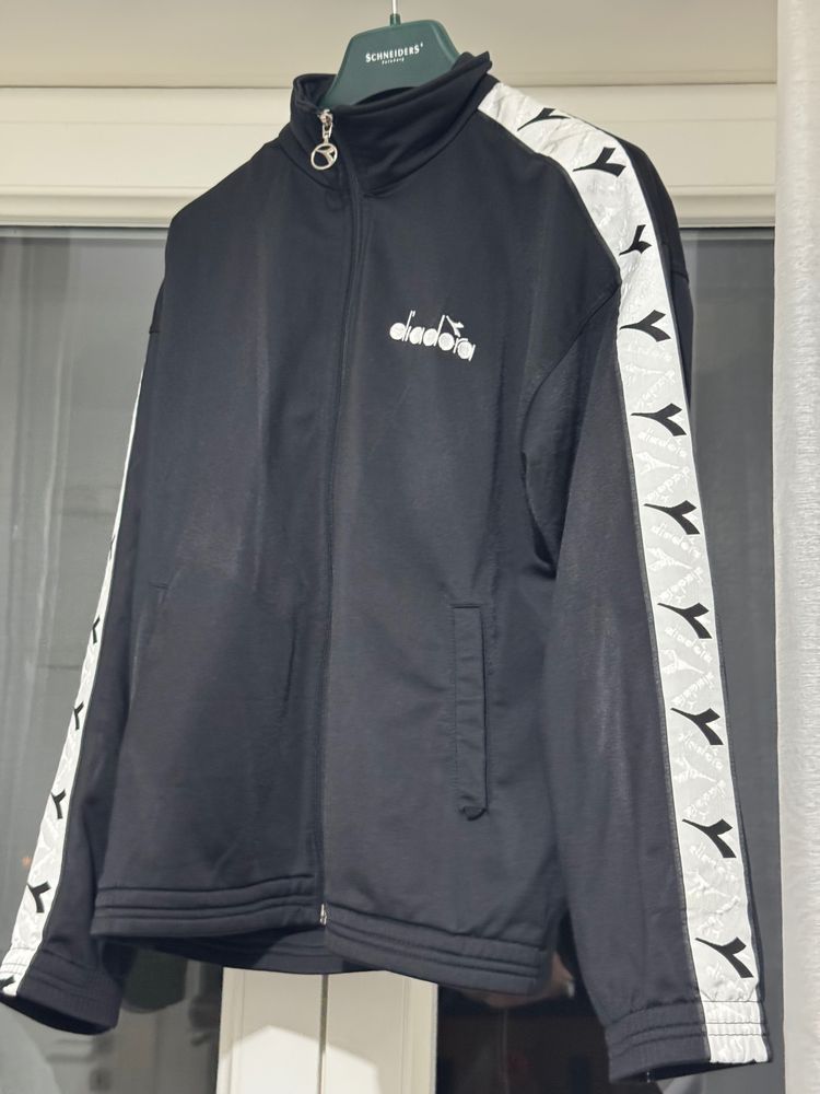 Diadora Black Track Jacket