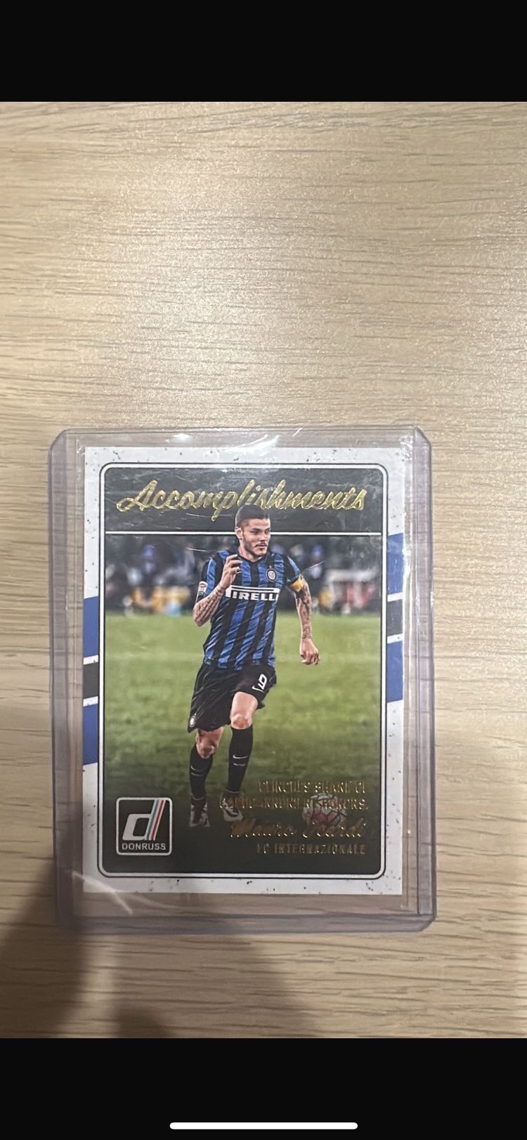 Donruss Accomplishments Soccer Trading Card