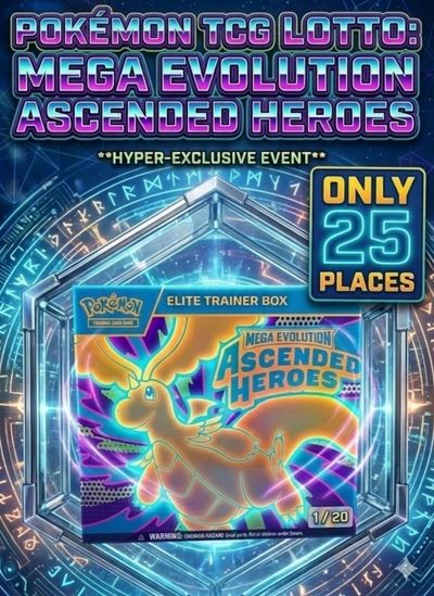 Lotto Pokémon Elite Trainer Box Mega Evolution Ascended Heroes