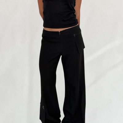 Cop Copine pouch detail trousers