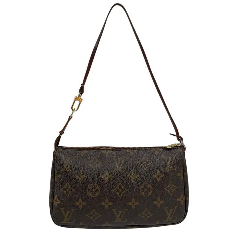 Pre-Loved Louis Vuitton Pochette Accessoires Monogram Shoulder Bag obraz 1