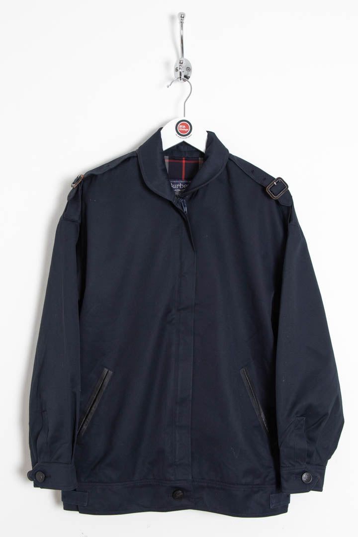 Women's Burberry Leather Trim Harrington Jacket (S) image 1
