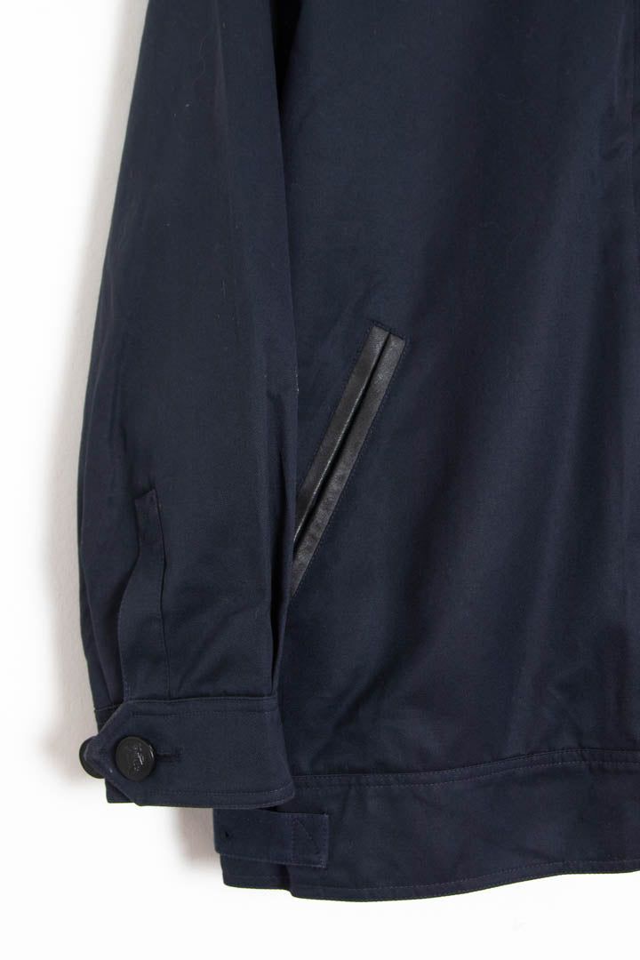 Women's Burberry Leather Trim Harrington Jacket (S) imagen 3