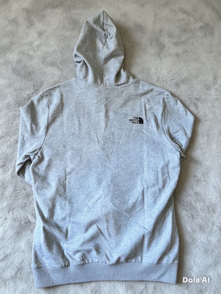 The North Face Grey Hoodie large brand new 