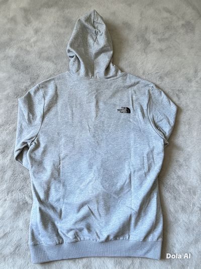 The North Face Grey Hoodie large brand new