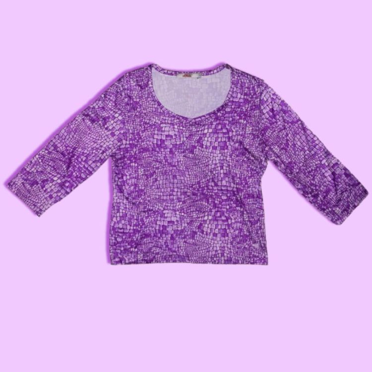 * S. OLIVER FUNKY PATTERN TOP *