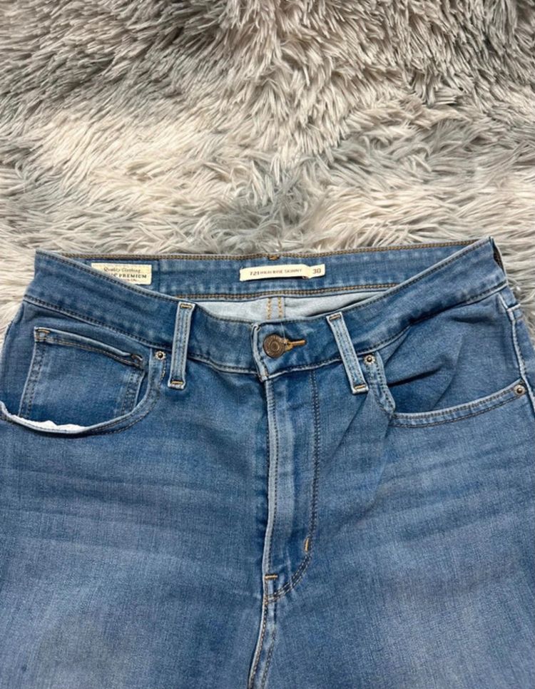 Levi'S 721 High Rise Skinny Jeans imagen 3
