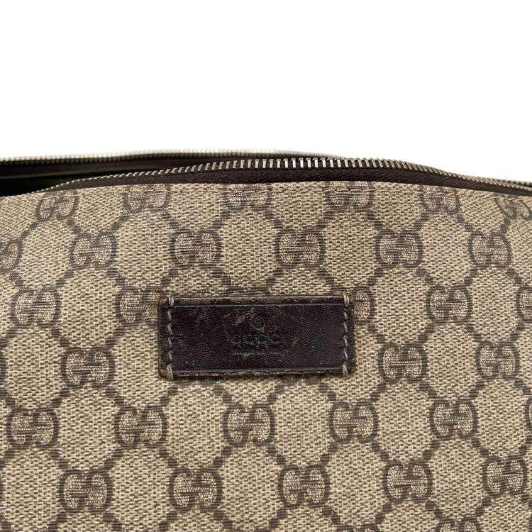 Immagine di Pre-Loved Gucci Supreme GG Monogram Diaper Changing Shoulder Bag 7