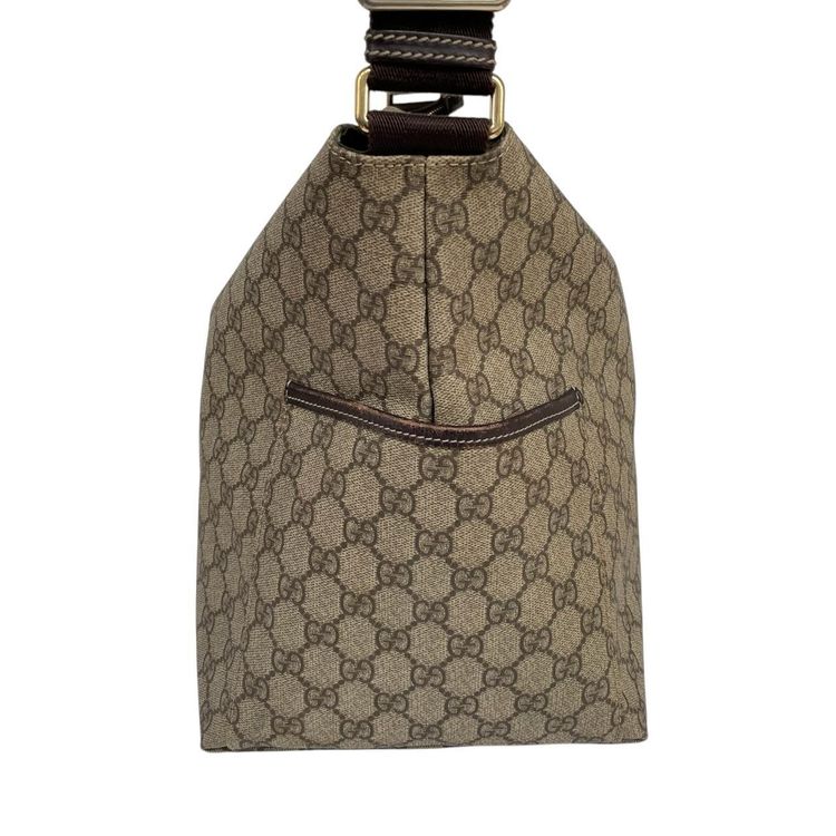 Immagine di Pre-Loved Gucci Supreme GG Monogram Diaper Changing Shoulder Bag 3
