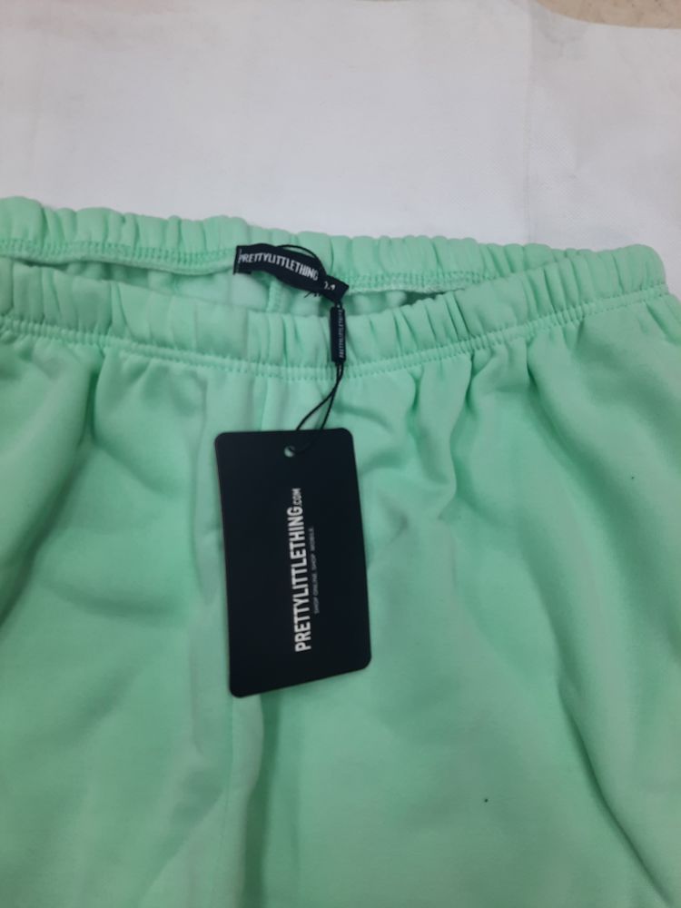 Prettylittlething Light Green Casual Joggers image 2