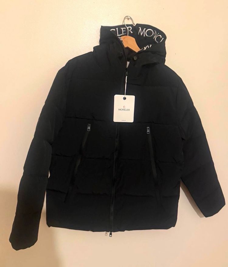 Moncler Black Puffer Jacket image 1