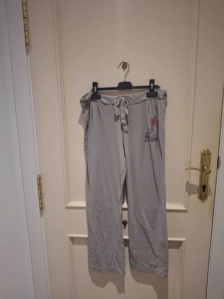 Disney Minnie Mouse Long Sleeve Top And Grey Pants Set 2