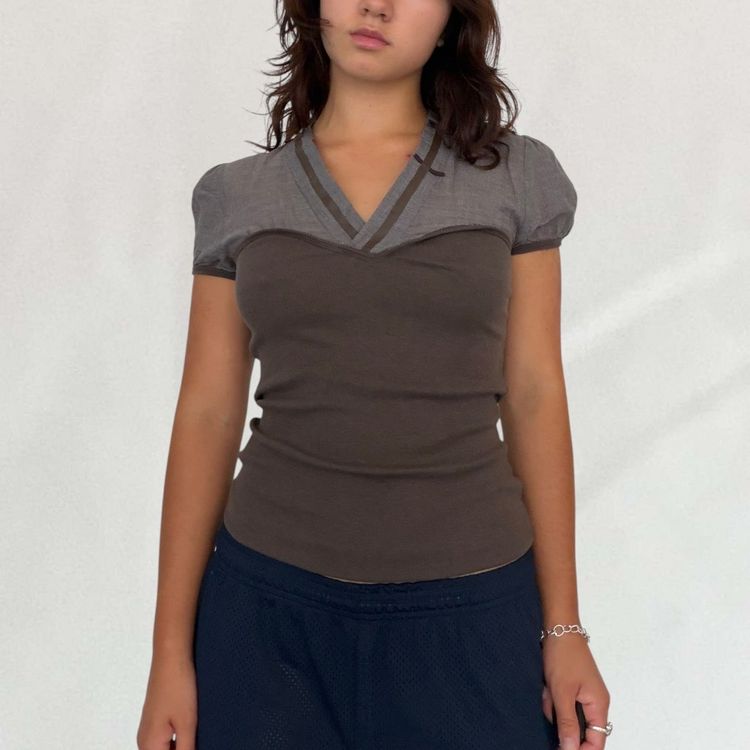 Cop Copine V-neck T-shirt