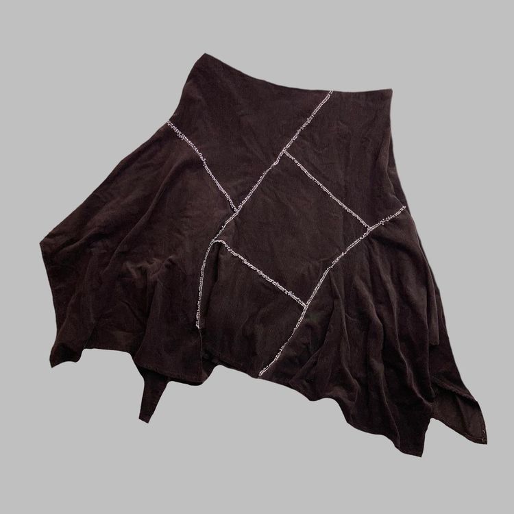 Other Vintage skirt y2k 90s western ▪️colour brown  ▪️by  KDK london ▪️ size 12-14 product image