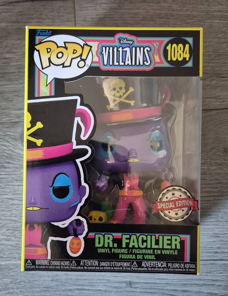Funko Pop Disney Villains Dr. Facilier Vinyl Figure image 1