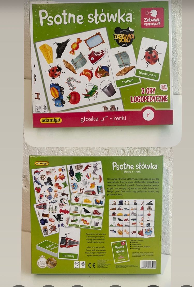 19-69 Zabawy  logopedyczne - Psotne słówka  product image