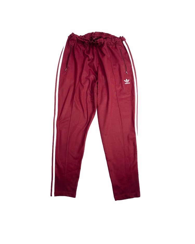 Adidas Maroon Track Pants image 1