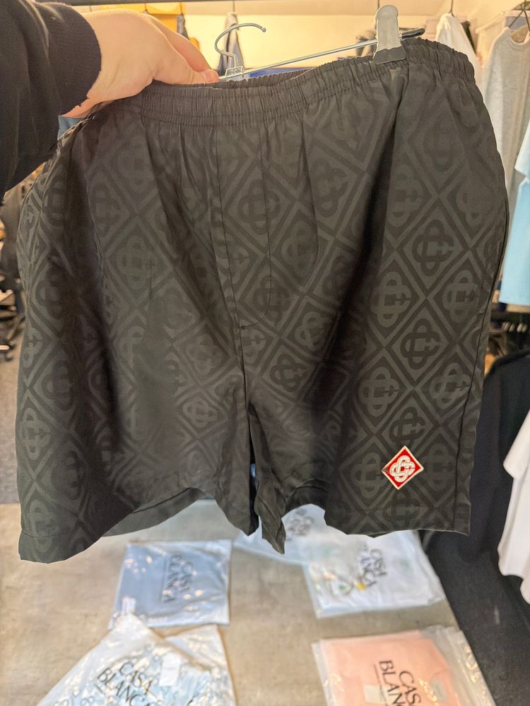 Black Casablanca shorts 