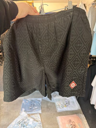 Black Casablanca shorts