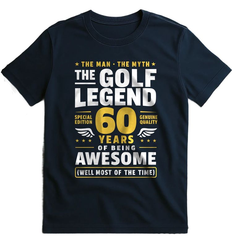 golf legend 60 T Shirt AU 4