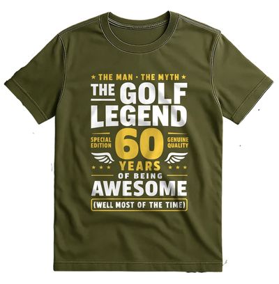 golf legend 60 T Shirt AU 1