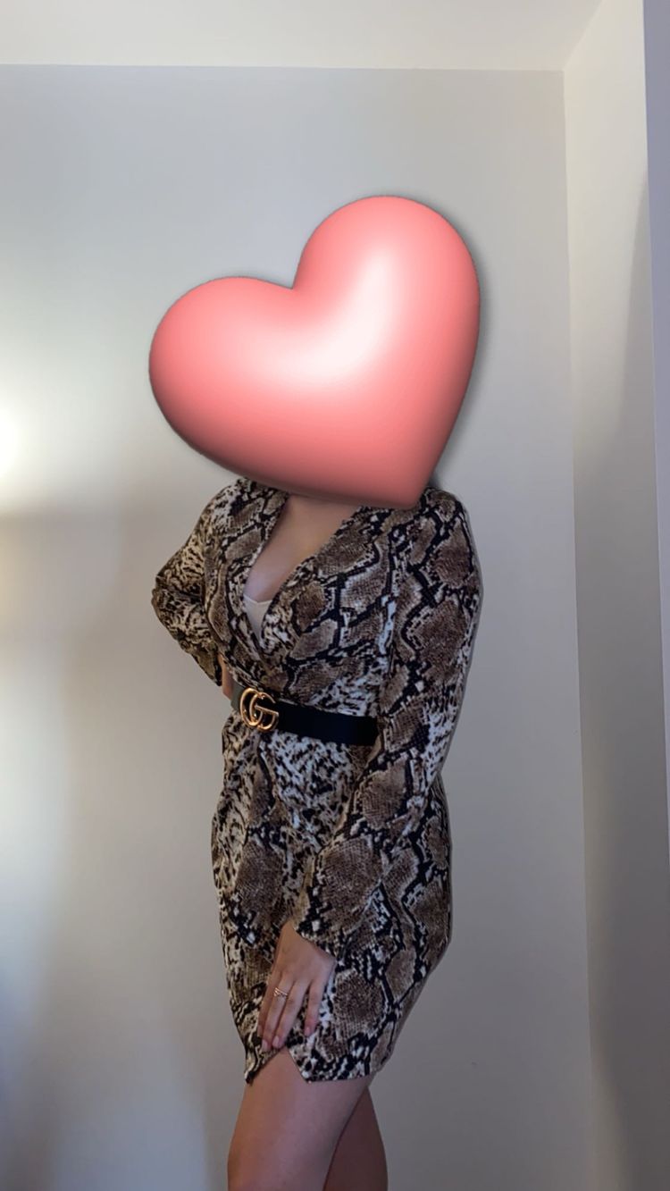 Saint Genies Saint Genies Snake Print Dress product image