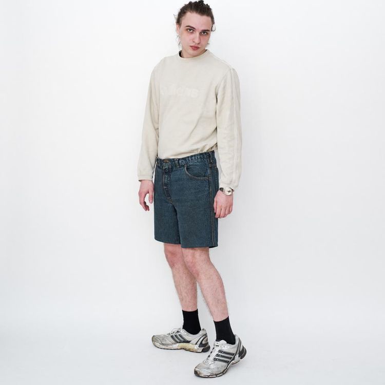 intage 90s LEE classic denim shorts in blue image 4