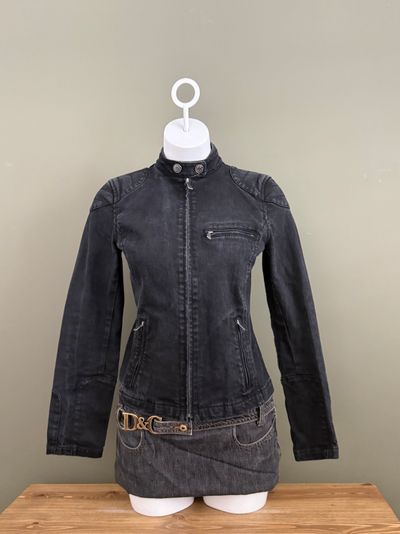 Ralph Lauren Denim Biker Jacket (S)