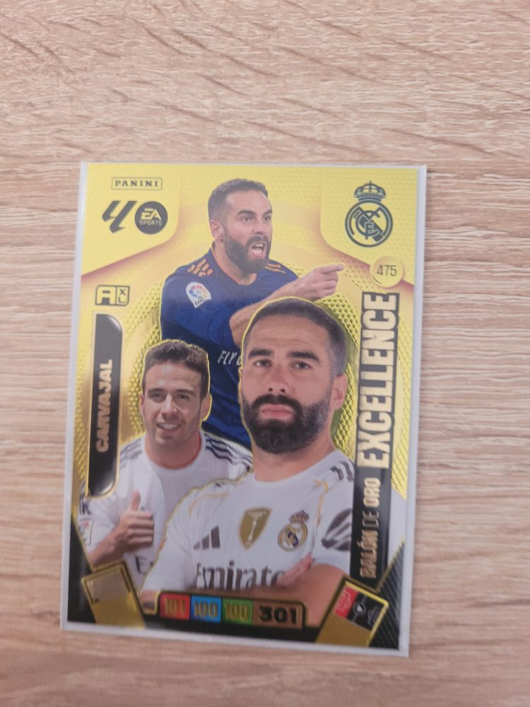Panini Real Madrid Excellence Football Trading Card image 1