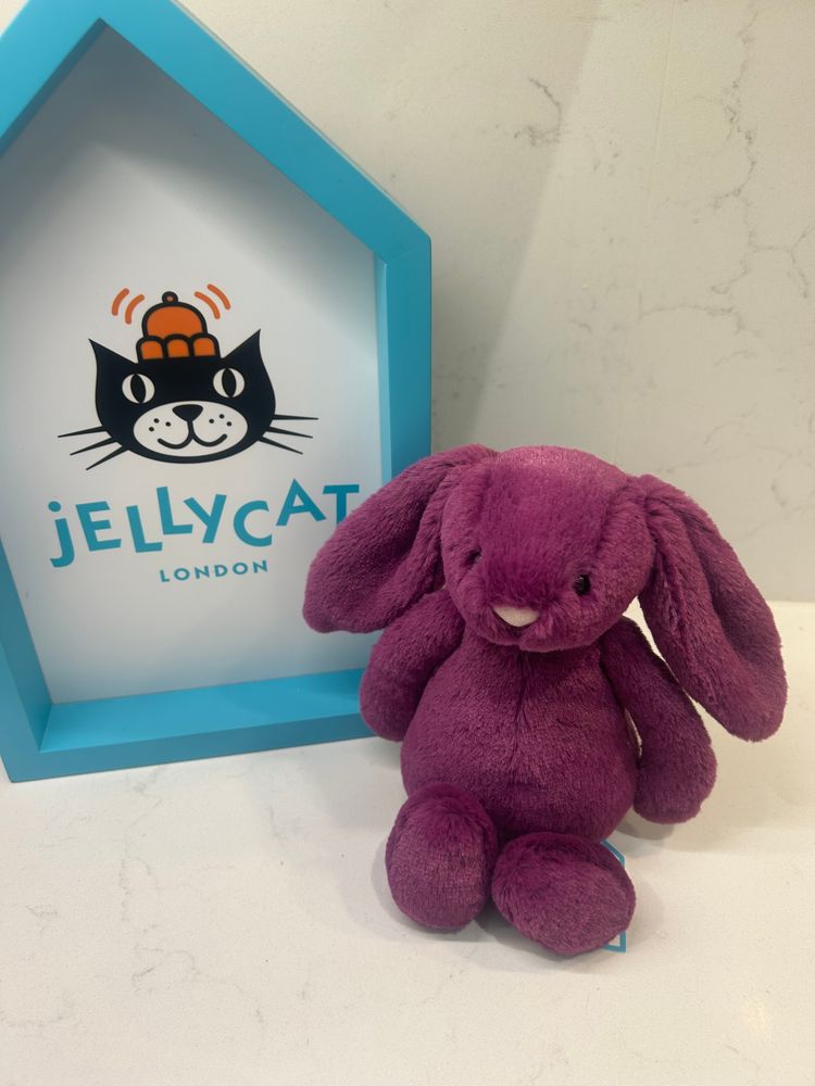 Jellycat Bashful Bunny Allium BNWT retired 