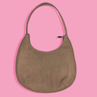 * EMBROIDERED SUEDE BAG * 3