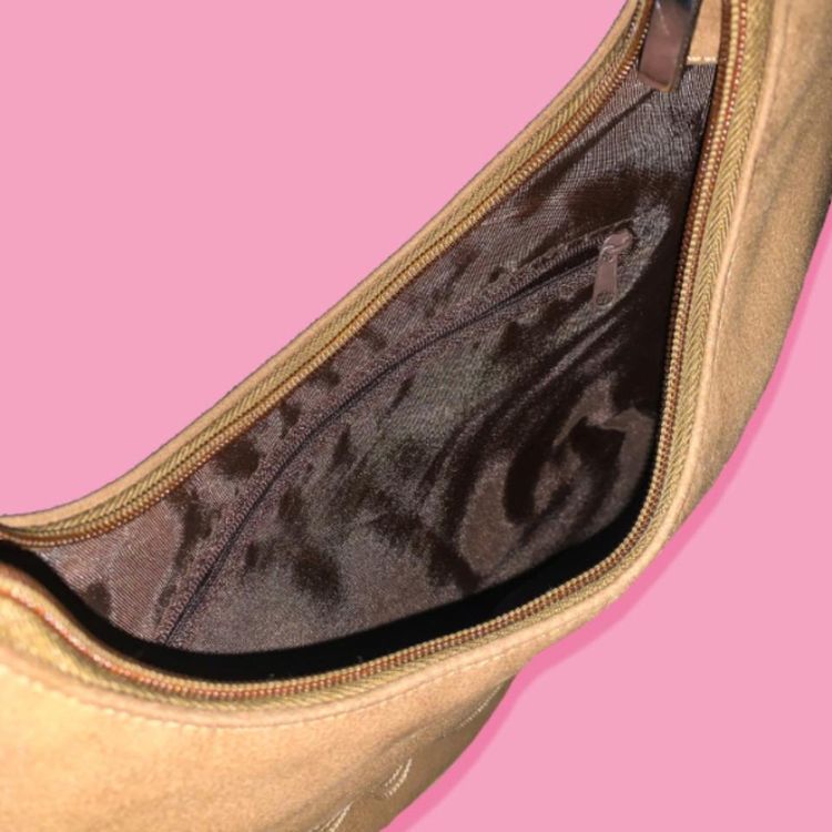 * EMBROIDERED SUEDE BAG * 4