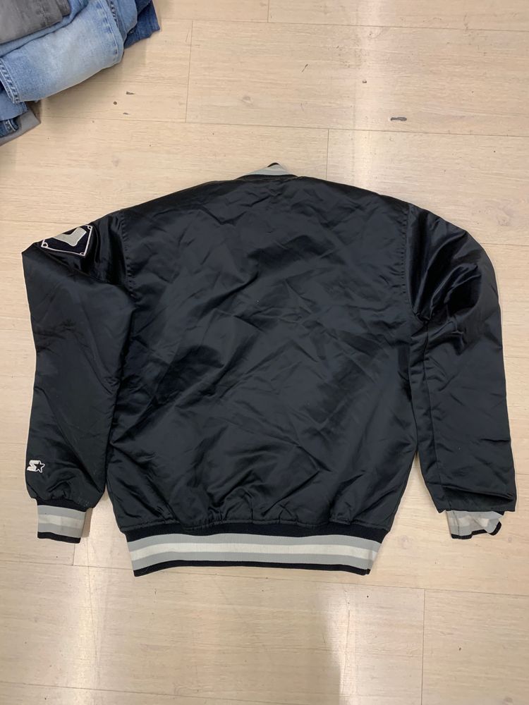 Starter Chicago White Sox Black Jacket image 2