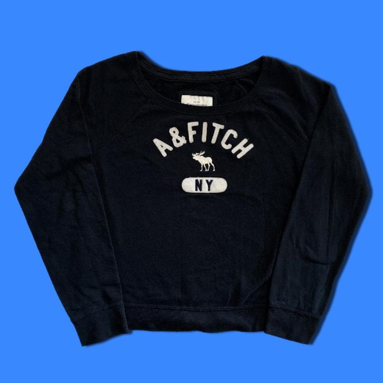* EMBROIDERED ABERCROMBIE & FITCH CREWNECK* image 1