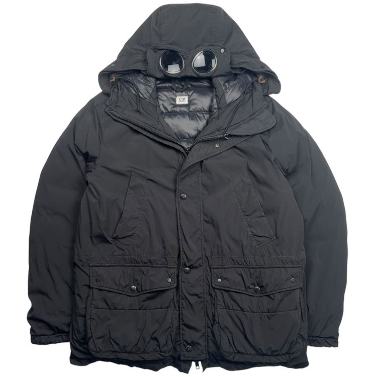 C.P. Company Nycra Down Puffer Goggle Jacket - Black