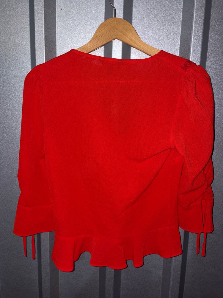 New Look Red Women'S Blouse image 5