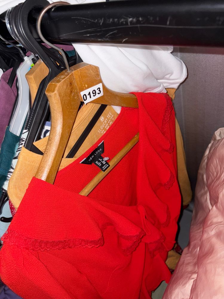 New Look Red Women'S Blouse image 4