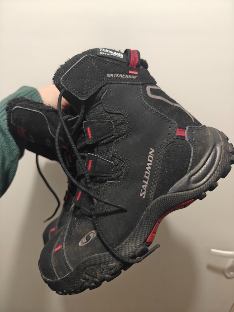Salomon 5 Black Hiking Boots
