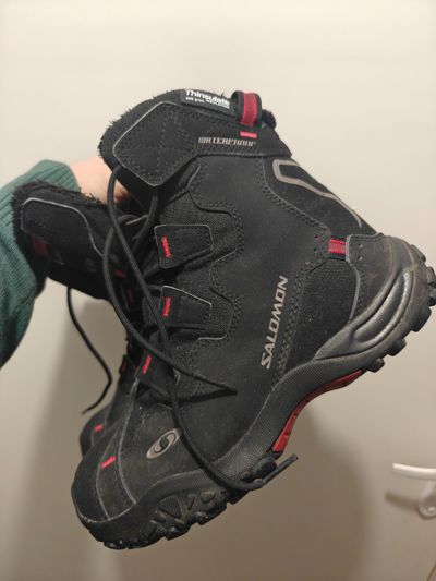 Salomon 5 Black Hiking Boots