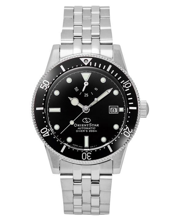 Orient Star 1964 2nd Edition M42 Stainless Steel Black Dial Diver's Automatic RE-AU0601B 200M Men's Watch image 1